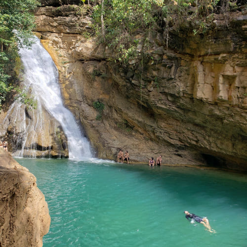 Cachoeira do JK — Formosa, GO · 60 km do centro